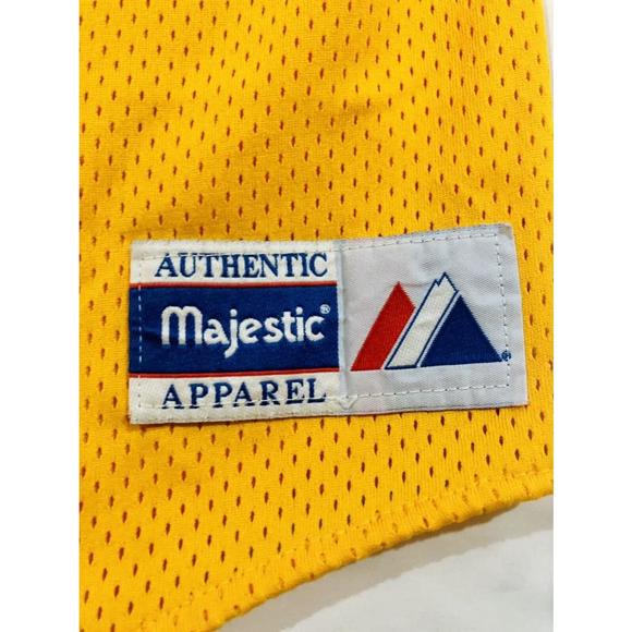 Men’s Large Bad News Bears #3 Baseball Jersey Authentic Majestic Apparel - Picture 4 of 8